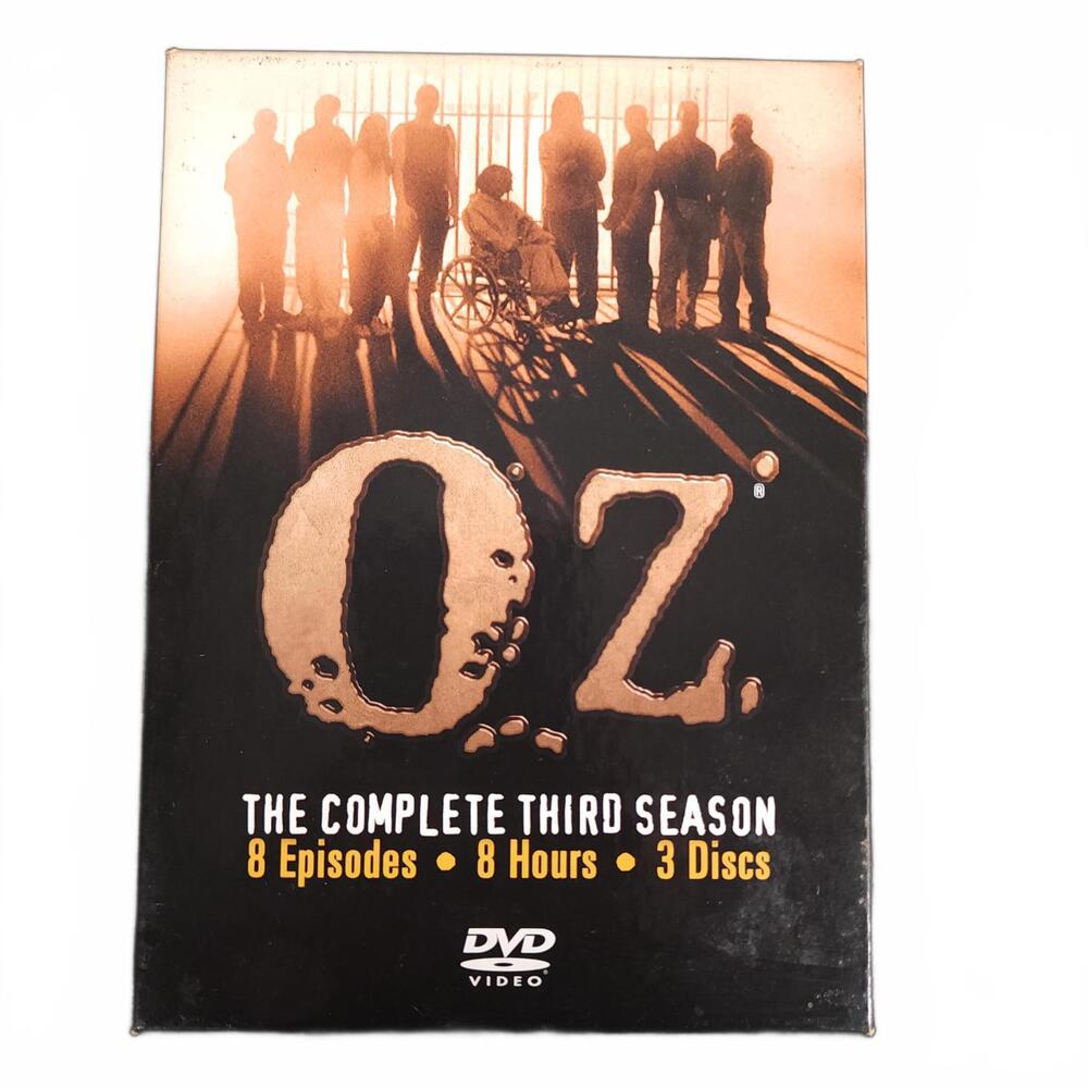OZ: The Complete Third Season DVD - 8 Episodes, 3 Discs‎